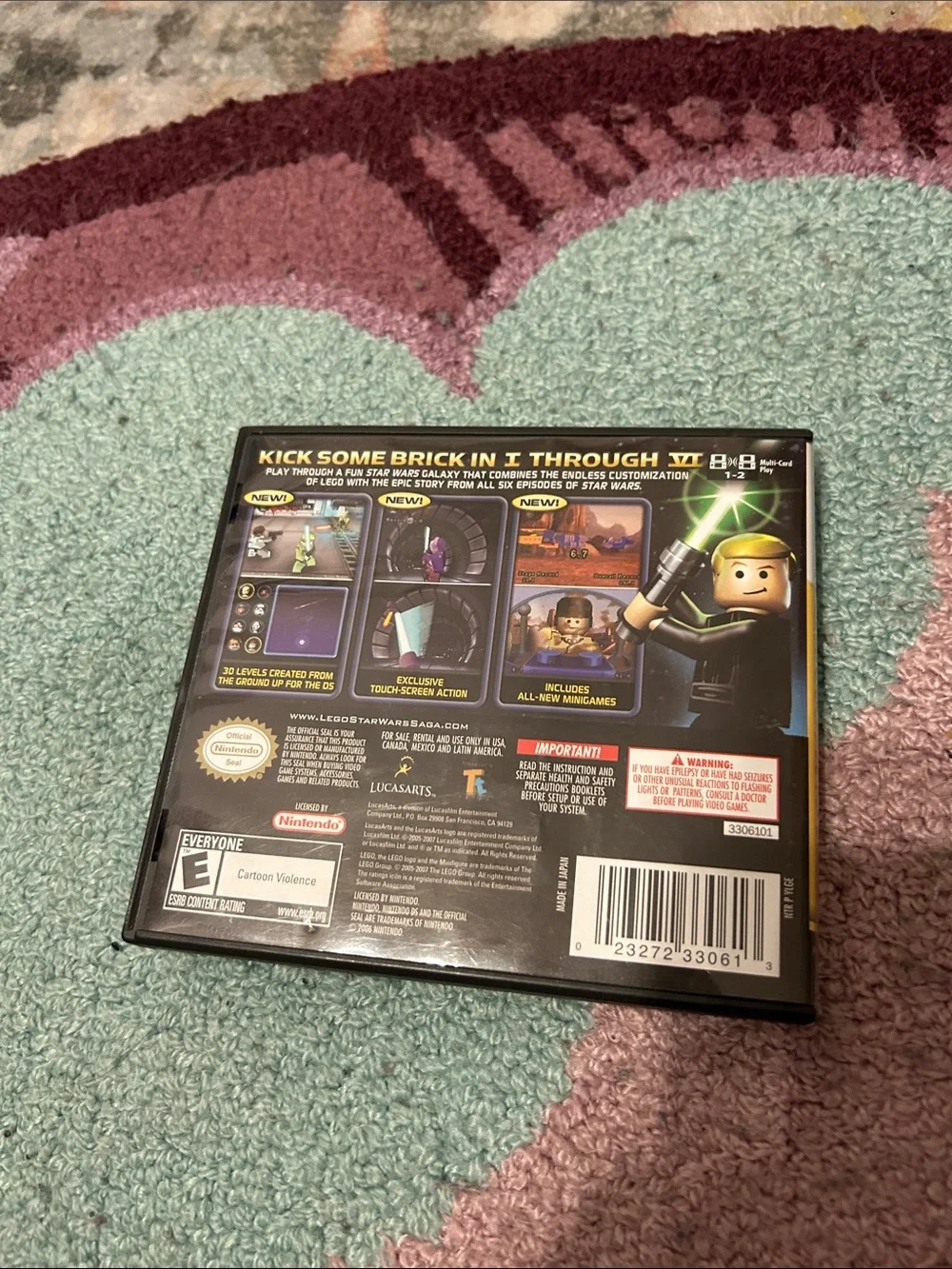 Nintendo LEGO Star Wars: The Complete Saga — Black, Red, Yellow, Blue